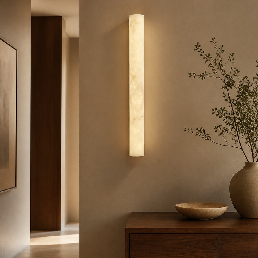 Modern Luminara Alabaster Wall Sconce