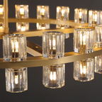 Arcachon Round Crystal Chandelier 36"