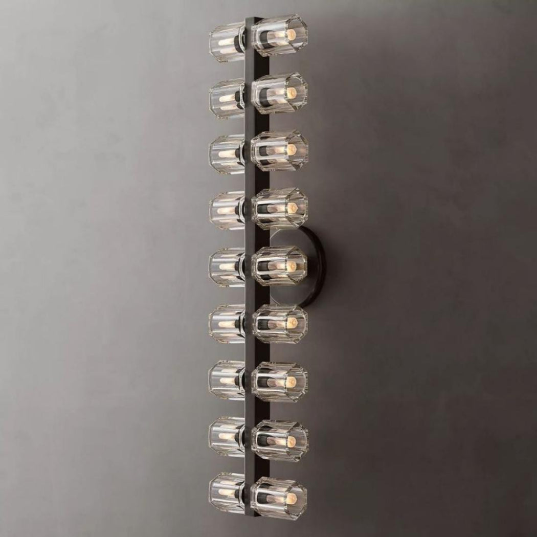 Arcachon 18-Light K9 Crystal Wall Sconce