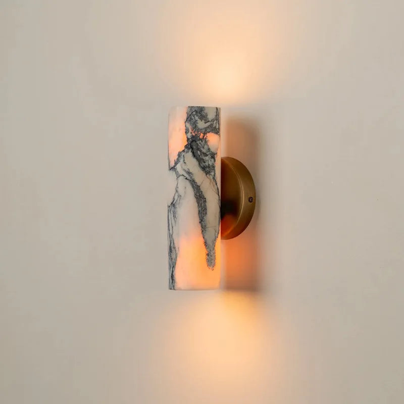 Nephele Cloudstone Marble Wall Sconce
