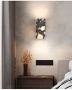 Persephone Purple Italian Marble Wall Light