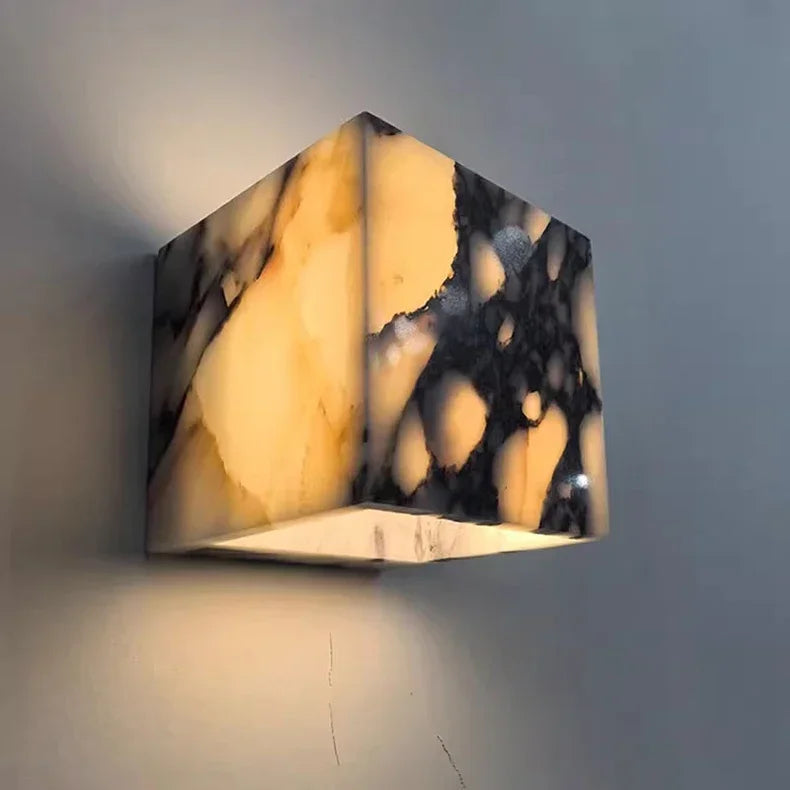 Persephone Purple Italian Marble Wall Light
