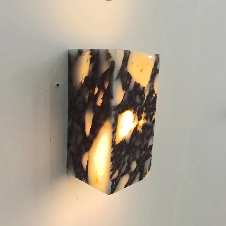 Persephone Purple Italian Marble Wall Light