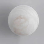 Rhea Round Natural Marble Wall Lamp