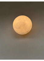 Rhea Round Natural Marble Wall Lamp
