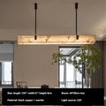 Zeus Linear Marble Kitchen Island Light