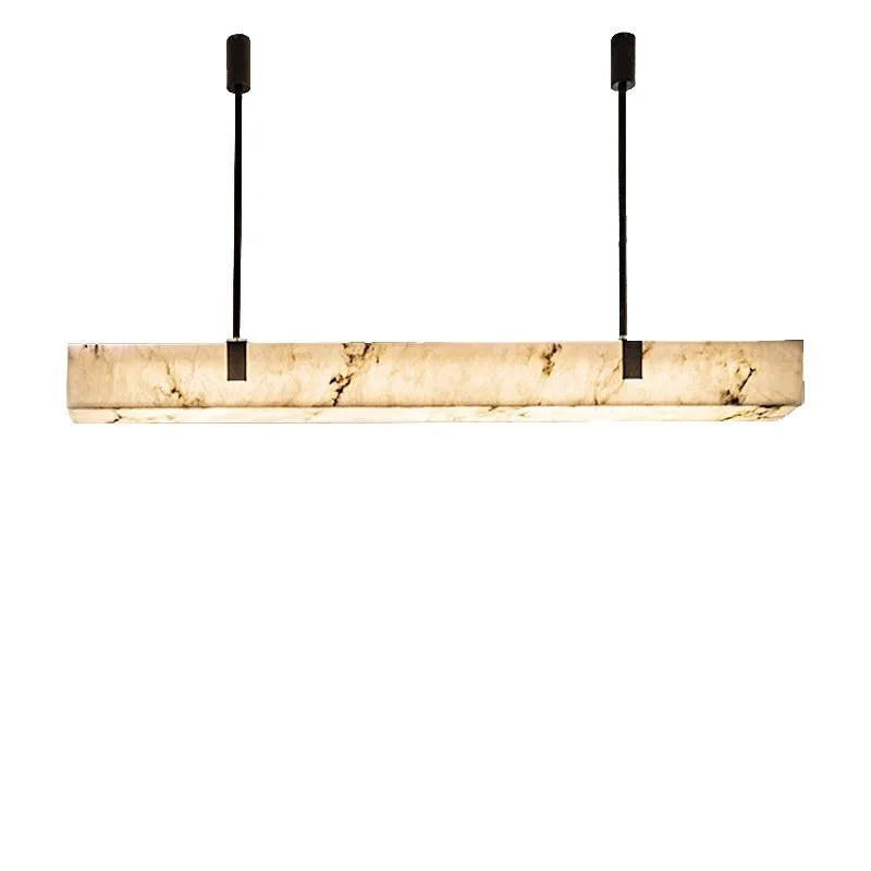 Zeus Linear Marble Kitchen Island Light