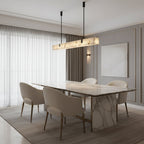 Zeus Linear Marble Kitchen Island Light