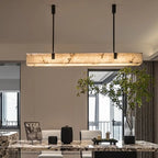 Zeus Linear Marble Kitchen Island Light