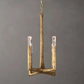 Thaddeus Forged Brass Pendant Light