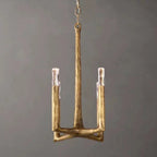 Thaddeus Forged Brass Pendant Light