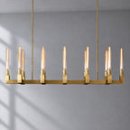 Cannele Candlestick Linear Chandelier 55"/67"