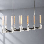 Cannele Candlestick Linear Chandelier 55"/67"