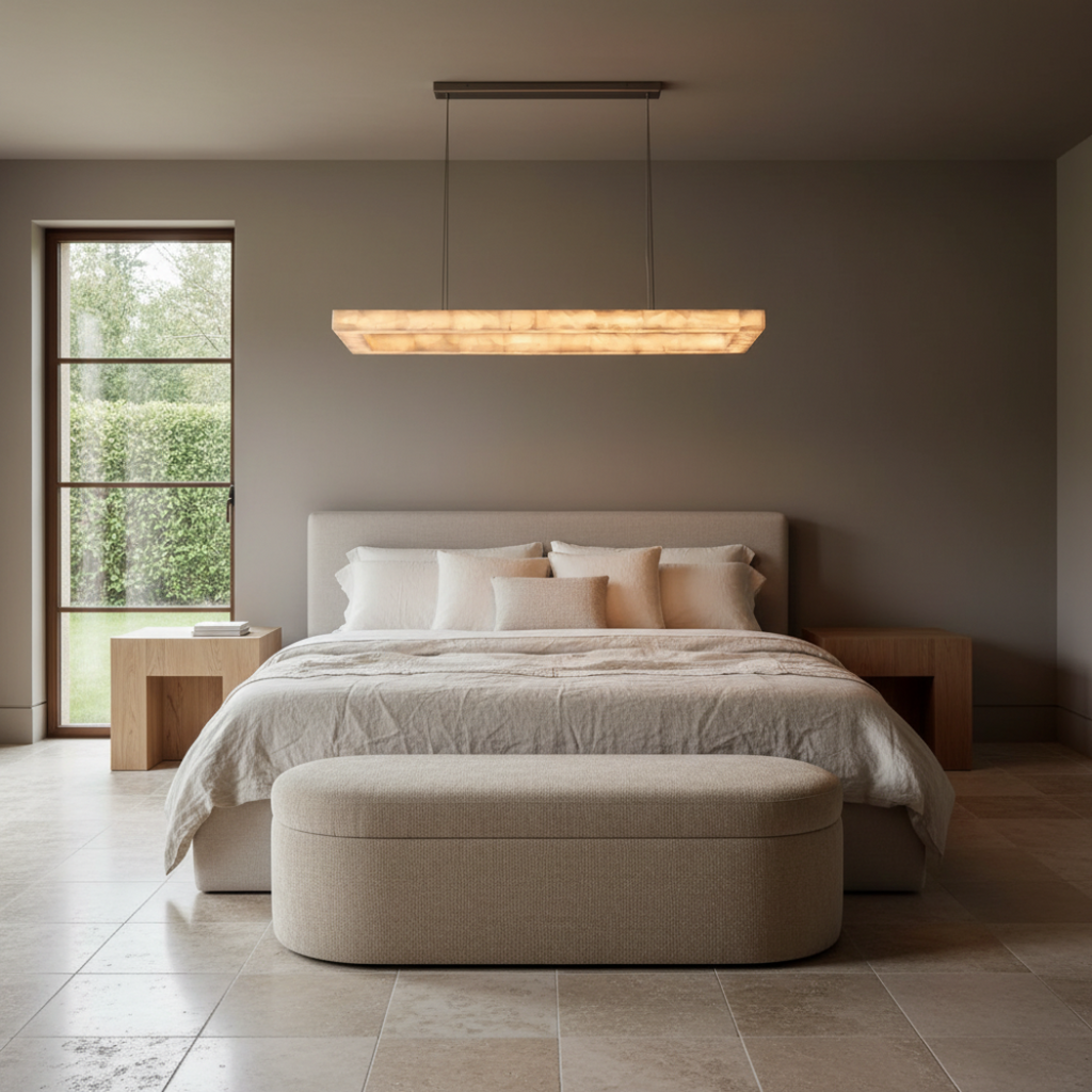 Rivage Rectangle Chandelier 72"