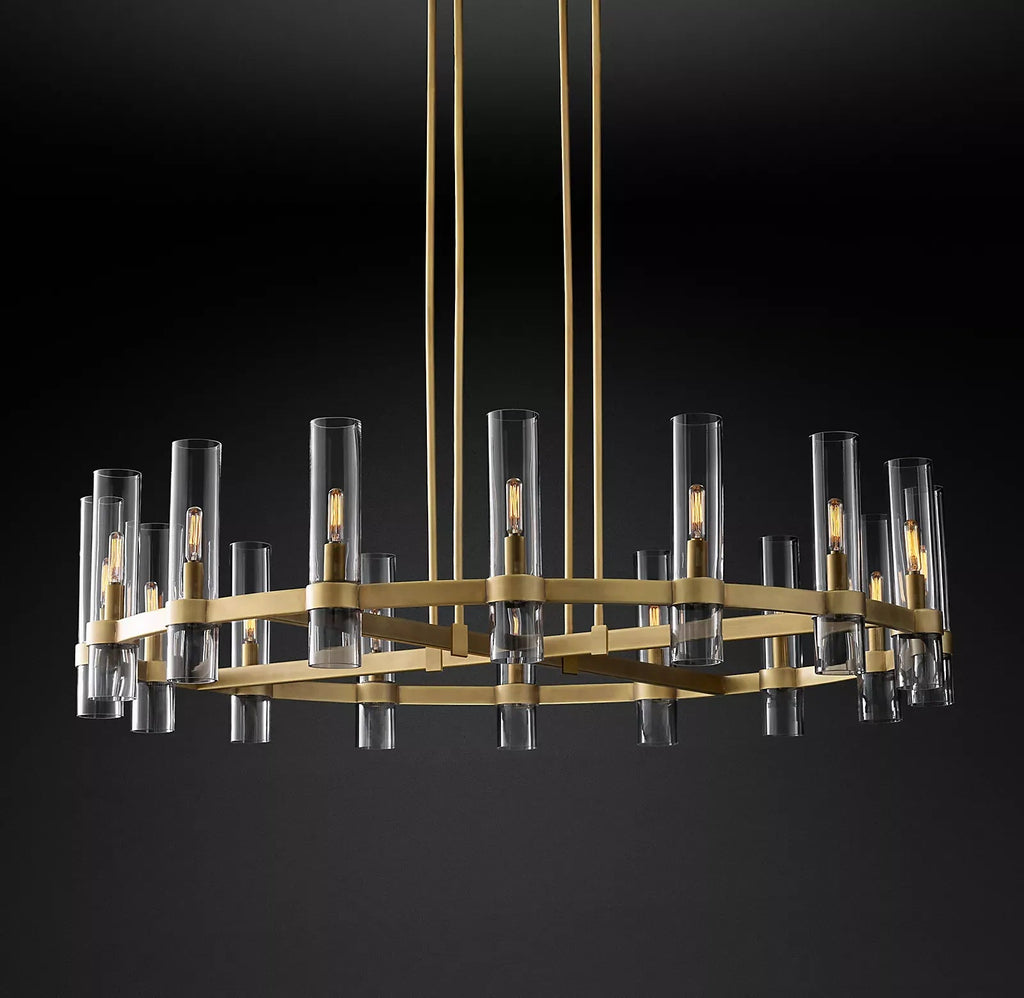 Ravelle Round Chandelier 48"