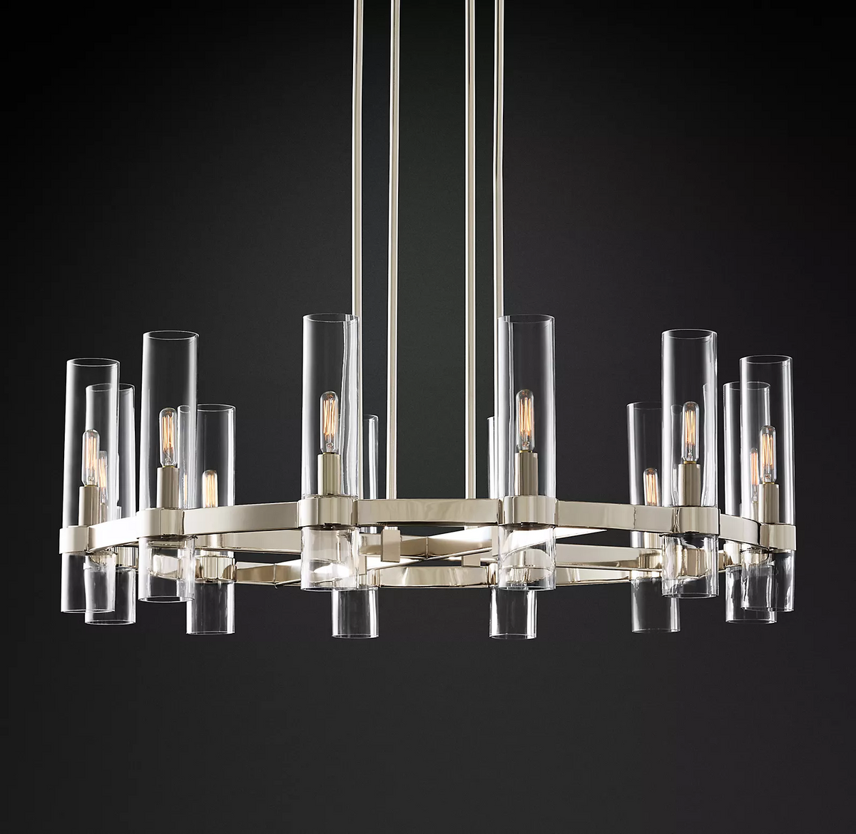 Ravelle Round Chandelier 36"