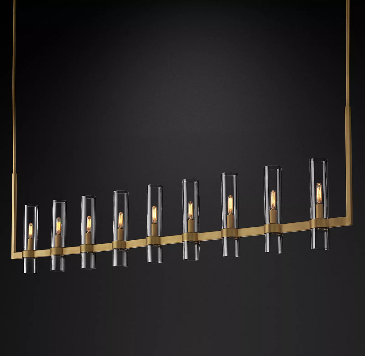 Ravelle Linear Chandelier 71"