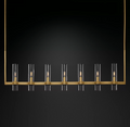 Ravelle Linear Chandelier 59"