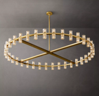 Arcachon LED Round Crystal Chandelier 60"