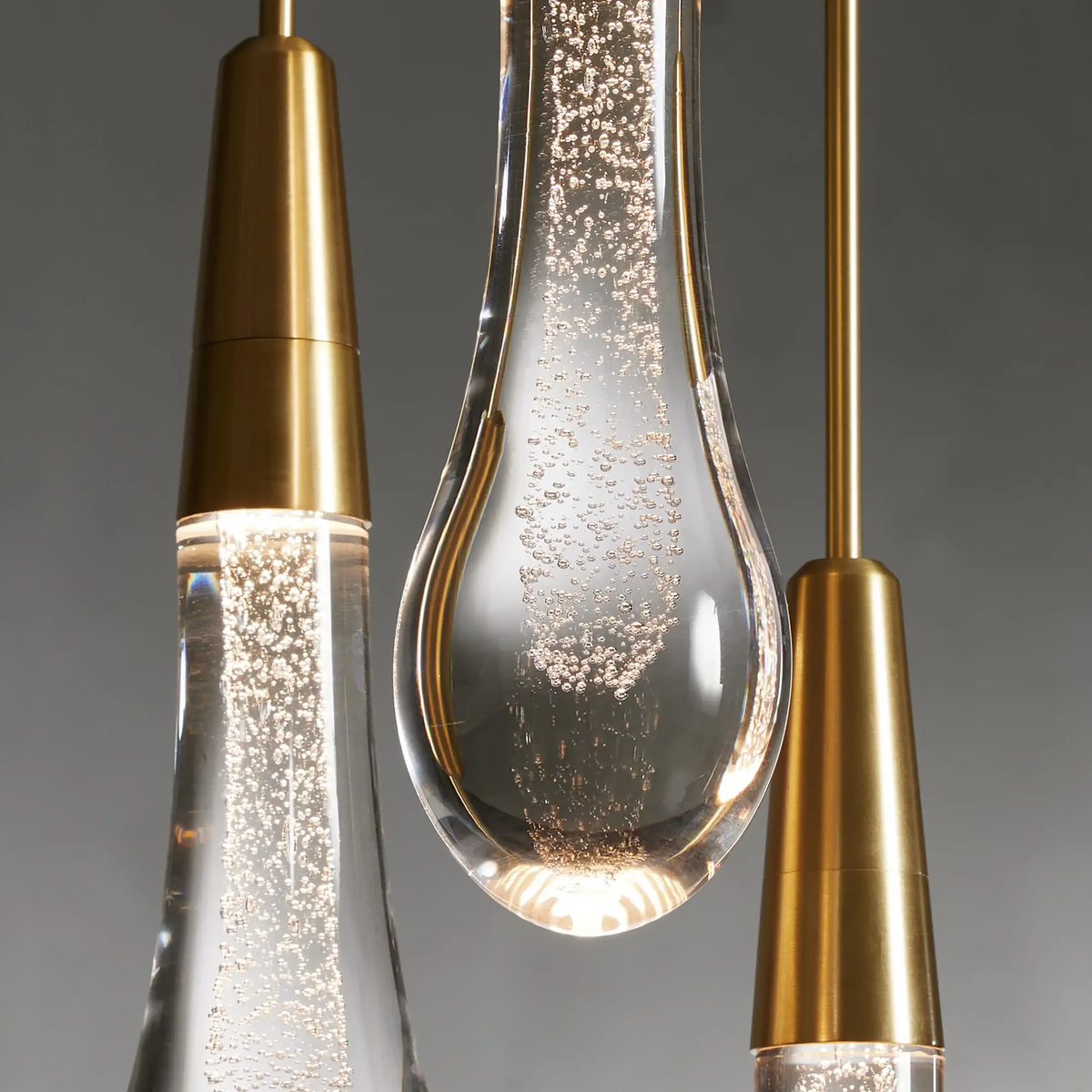 Solitaire Linear Crystal Chandelier 37"/50"/70"/87"/120"
