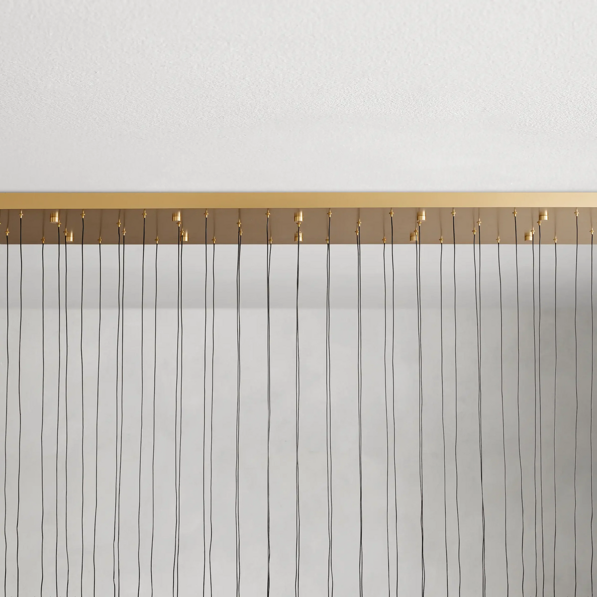 Solitaire Linear Crystal Chandelier 37"/50"/70"/87"/120"