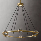 Éclatant Planet Round Chandelier