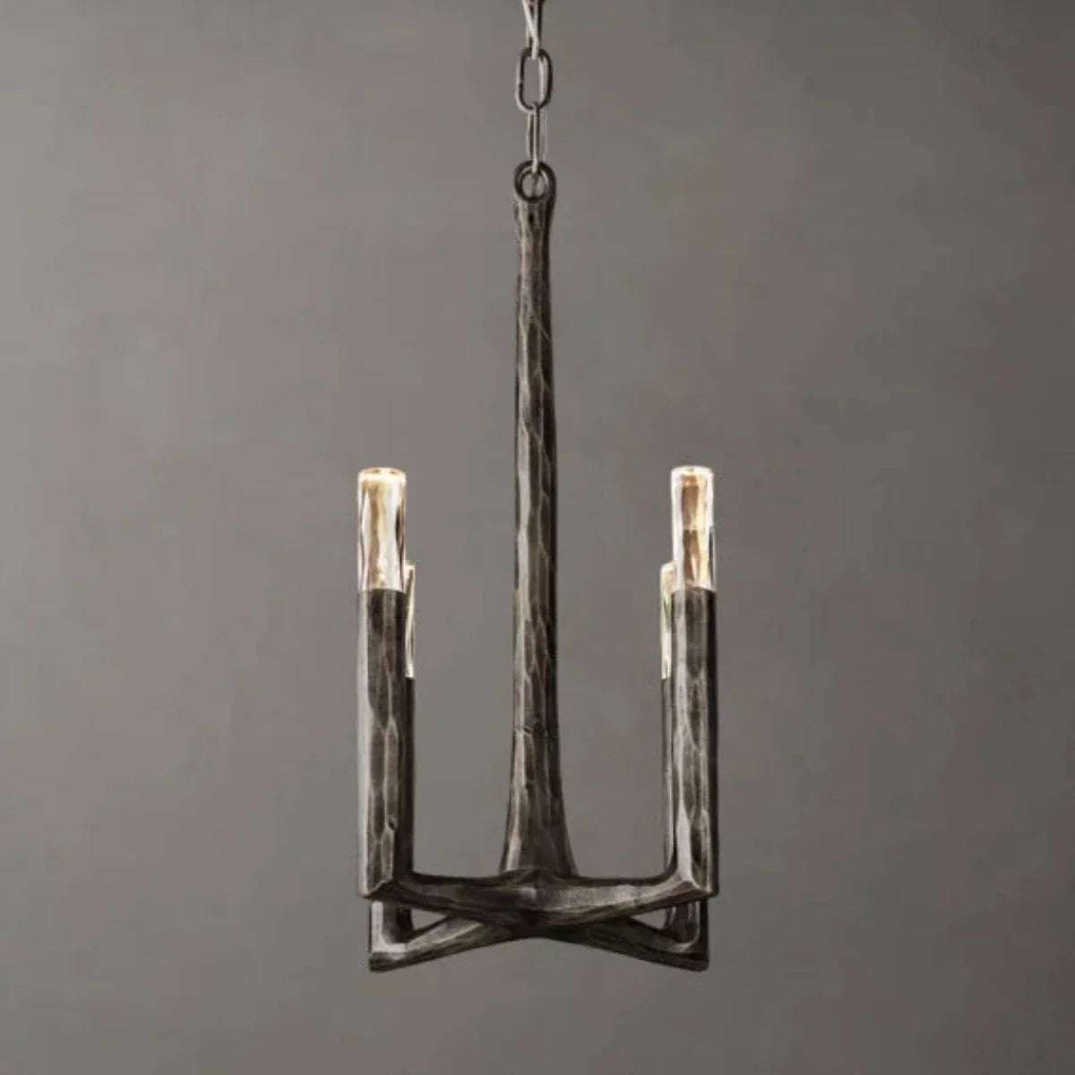 Thaddeus Forged Brass Pendant Light