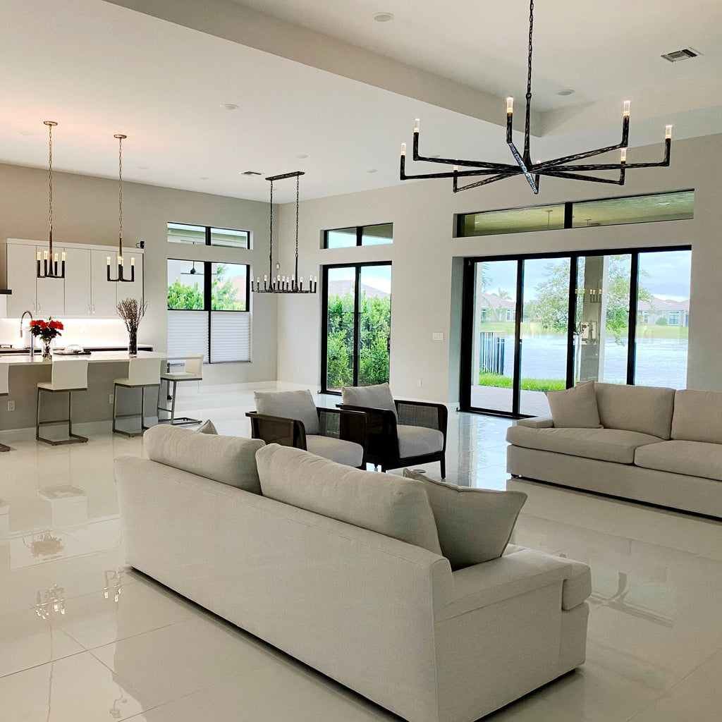 Thaddeus Linear Chandelier 72"