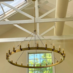 Filament Round Chandelier 63" 30-Light