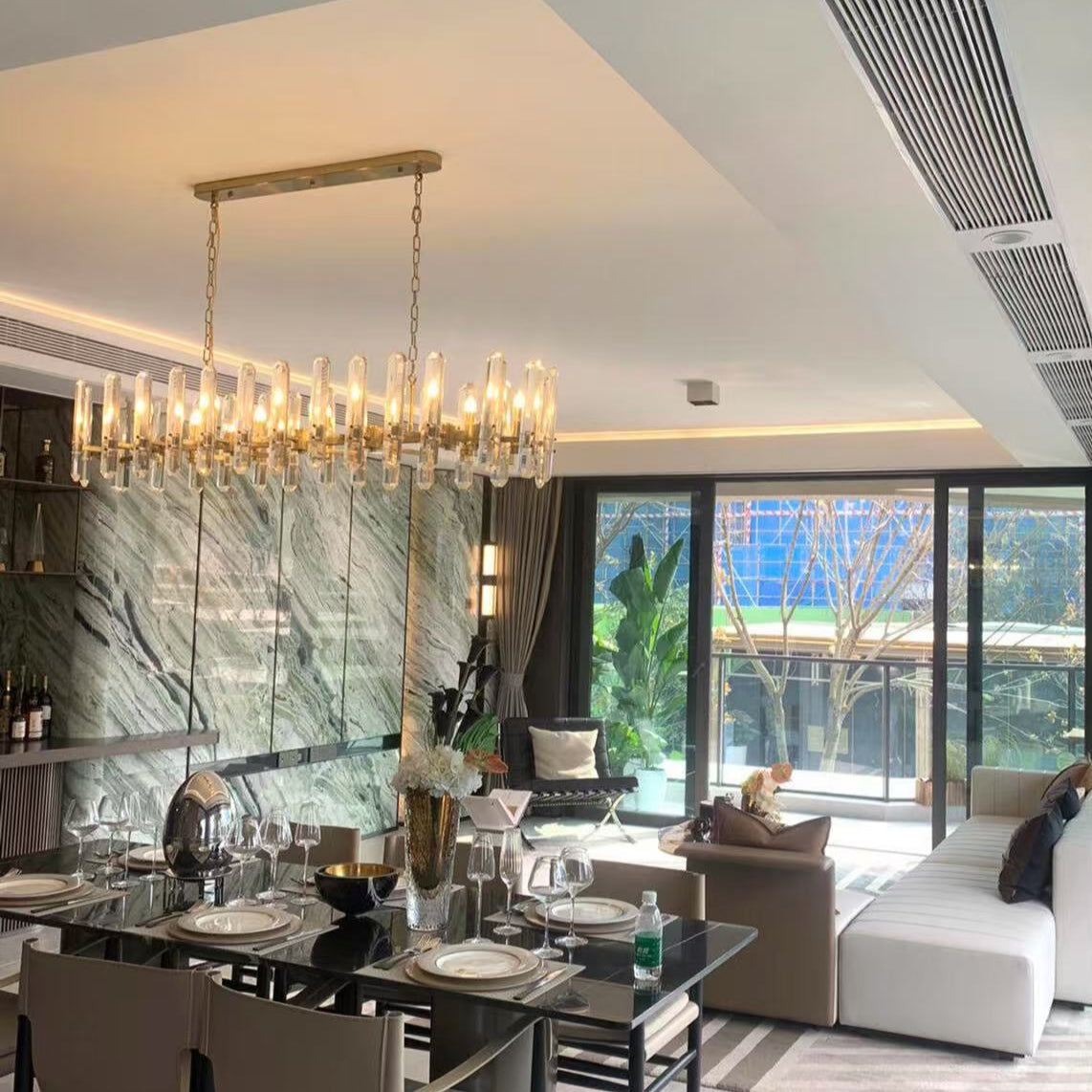 Bonnington Linear Chandelier 72"