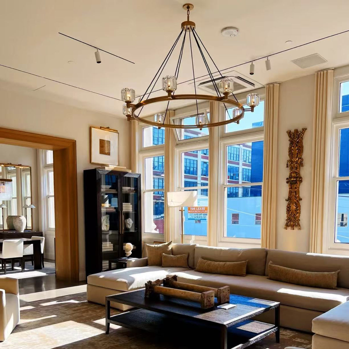 Demaret Round Chandelier 24" / 36" / 48" / 60"