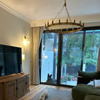 Filament Round Chandelier 26" 12-Light