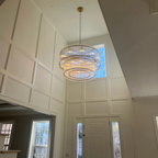 San Marco Two-Tier Round Chandelier 22"