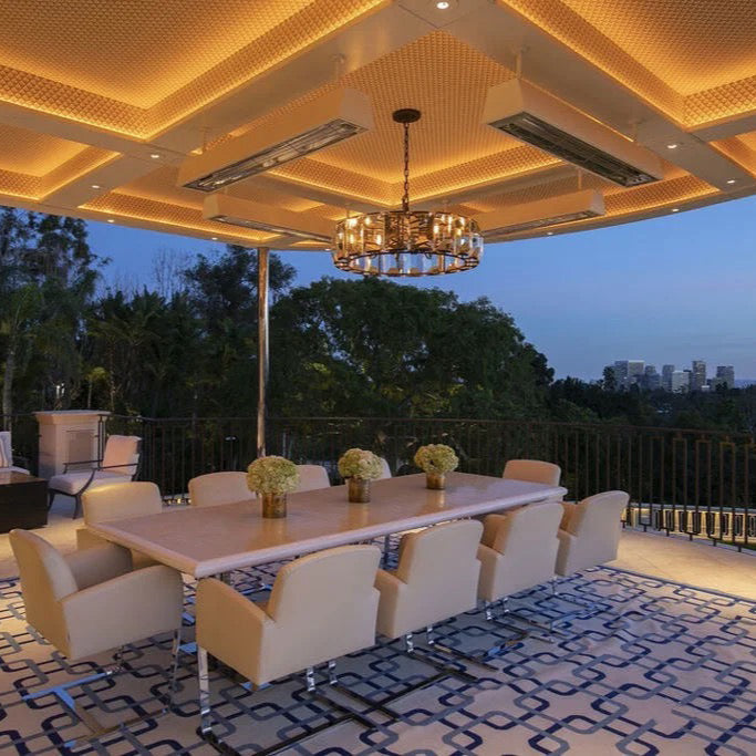 Harlow Crystal Round Chandelier 43"