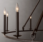 19th C. English Openwork Round Chandelier 50"/60"/72"
