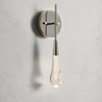 Solitaire Crystal Wall Sconce