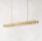 Arcachon LED Linear Crystal Chandelier 72"
