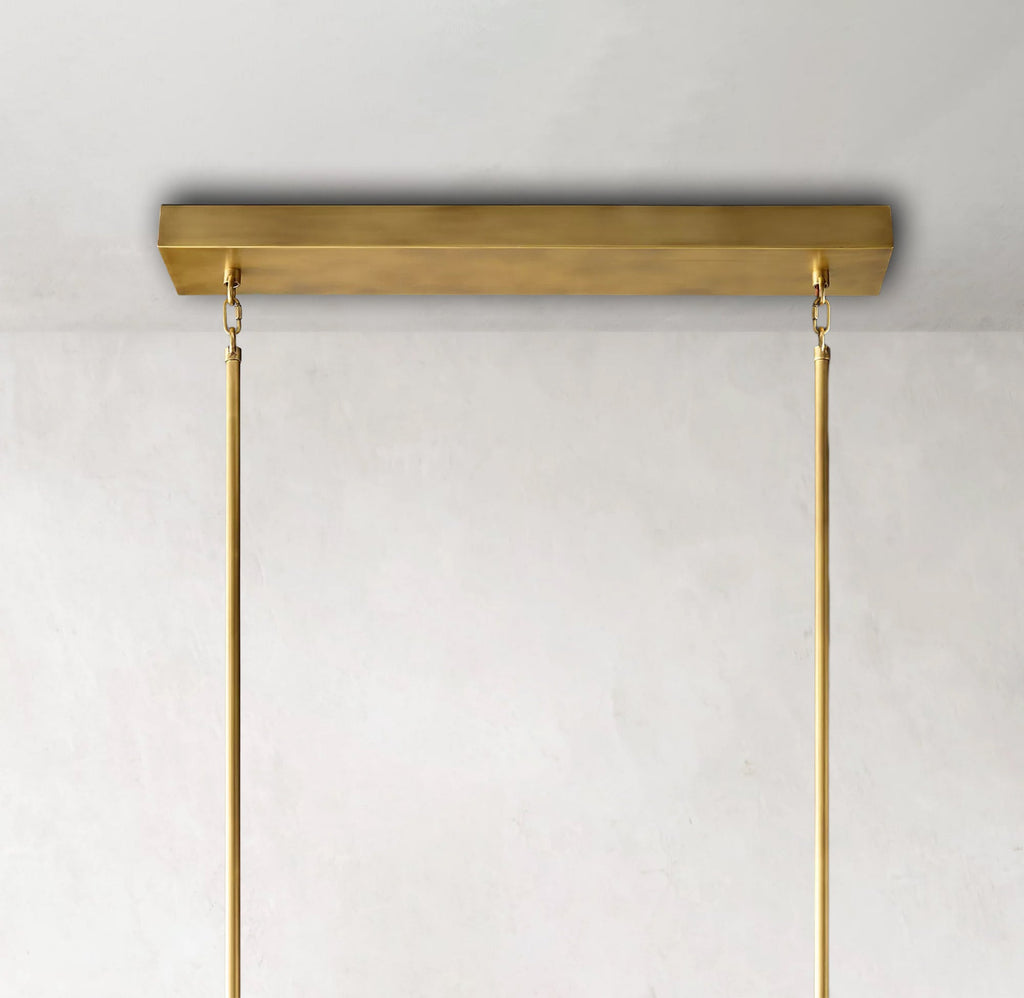 Arcachon LED Linear Crystal Chandelier 54"