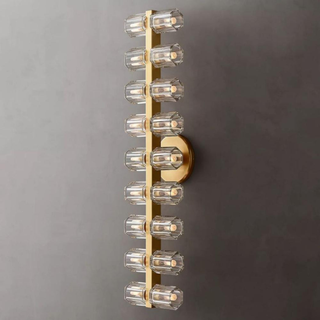 Arcachon 18-Light K9 Crystal Wall Sconce