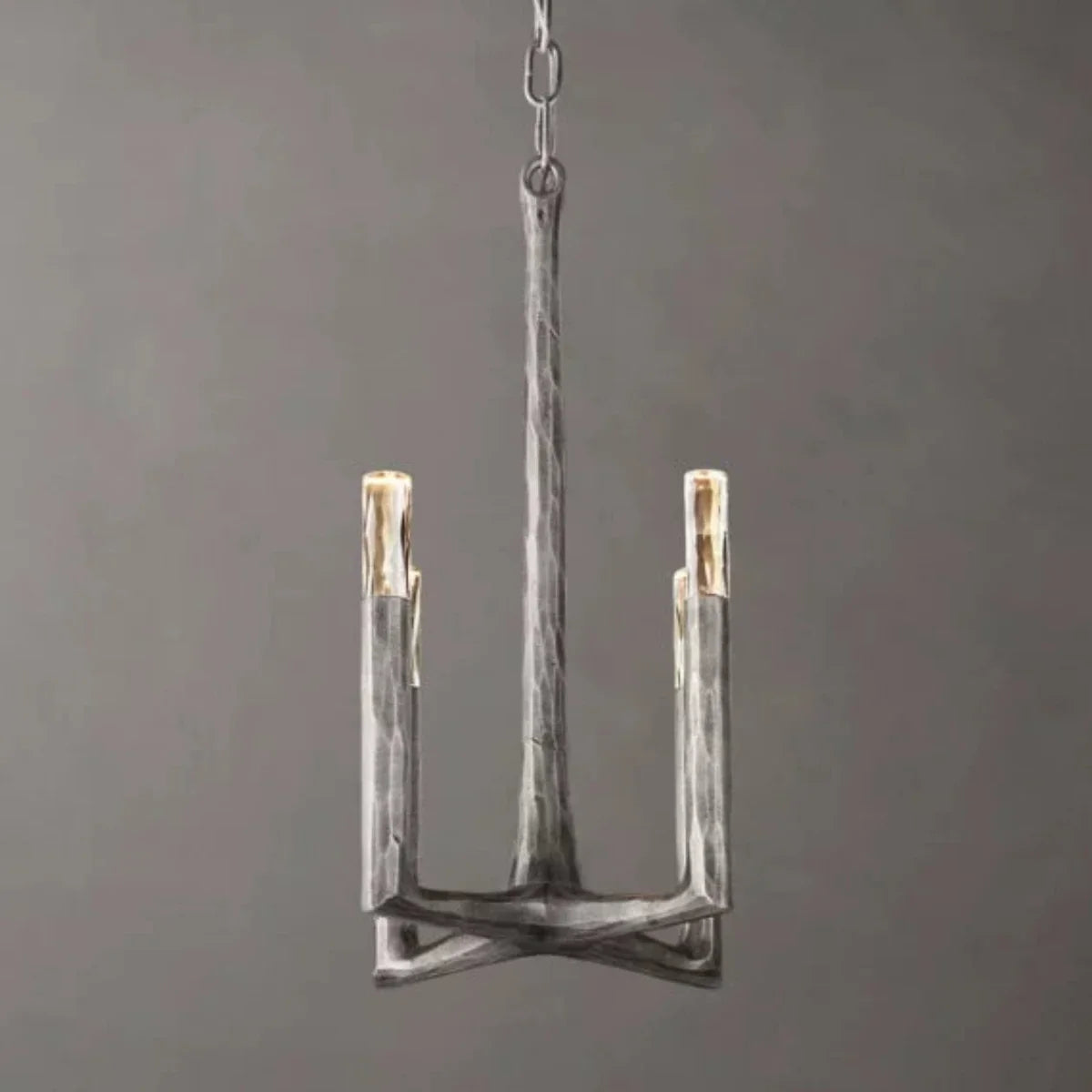 Thaddeus Forged Brass Pendant Light