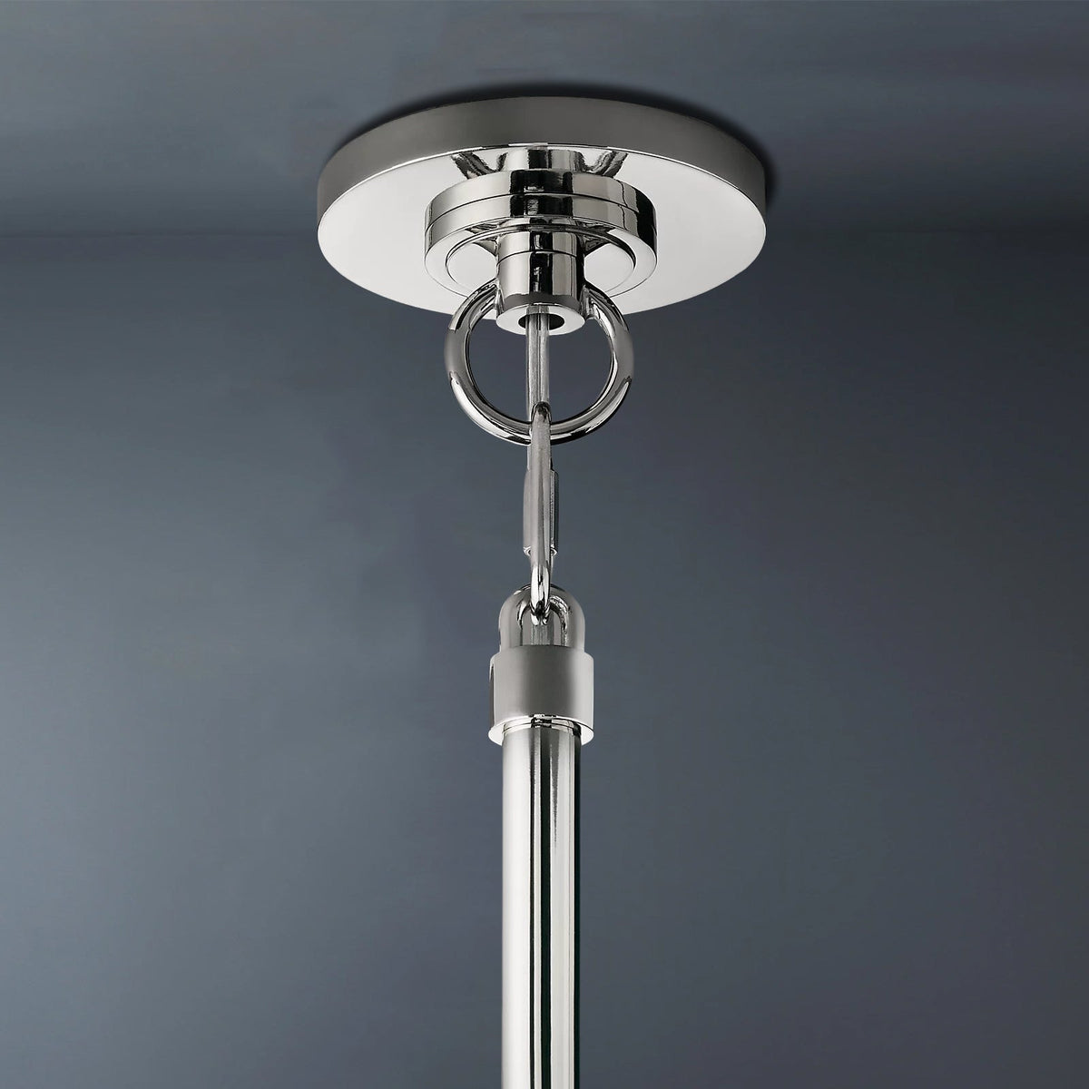 Boule De Cristal Clear/Smoke Round Chandelier 24"