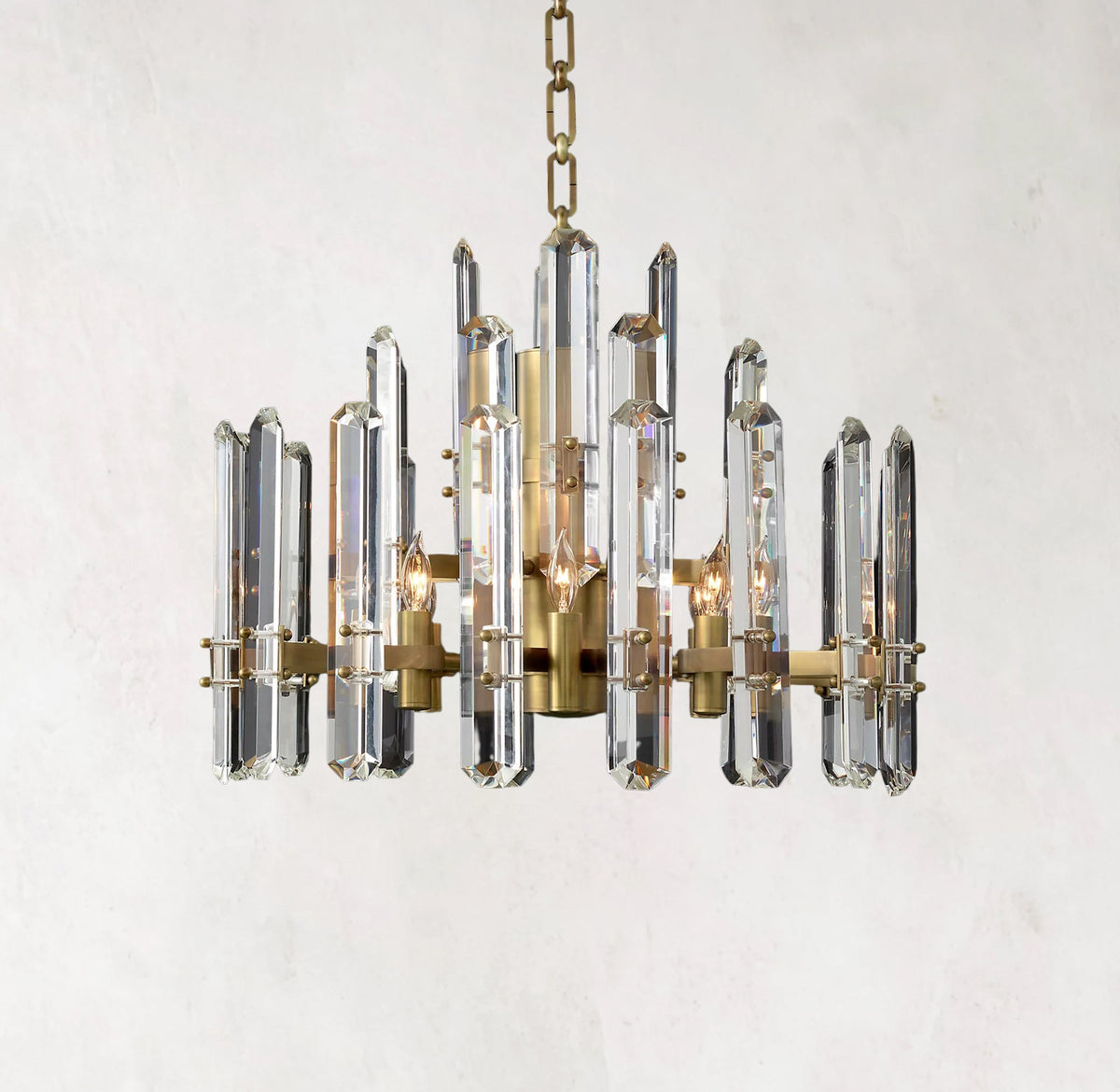 Bonnington Round Crystal Chandelier 24"