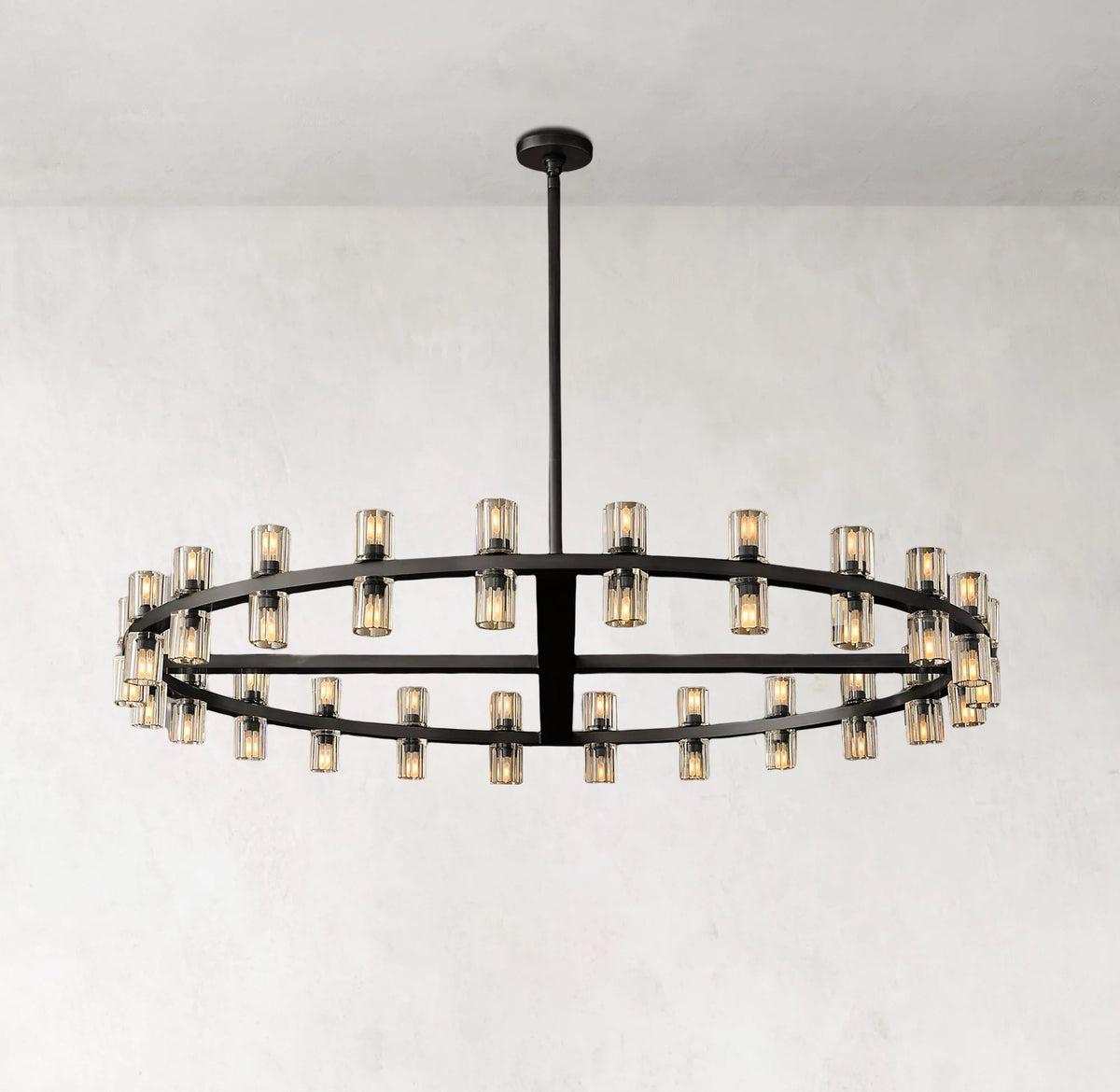 Arcachon LED Round Crystal Chandelier 48"