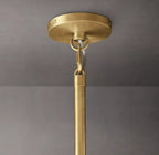 Boule De Cristal Clear/Smoke Round Chandelier 48"