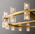 Arcachon Round Crystal Chandelier 36"
