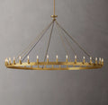 Filament Round Chandelier 73" 36-Light