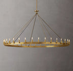 Filament Round Chandelier 73" 36-Light