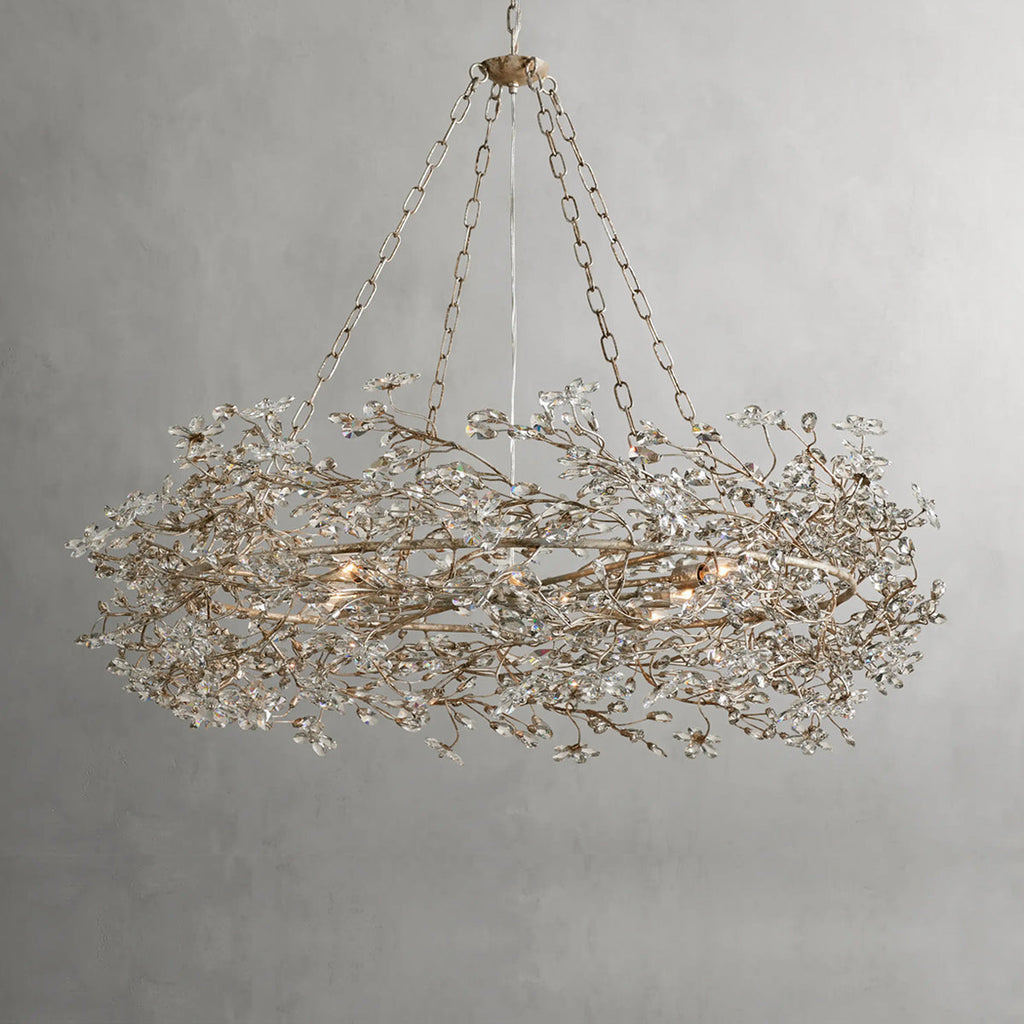 Fiore Crown Chandelier39" 48" 60"