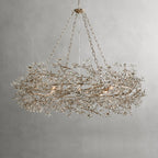 Fiore Crown Chandelier39" 48" 60"