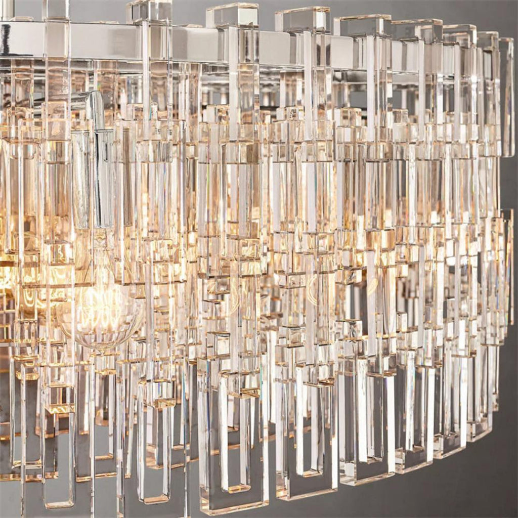 Marignan Round K9 Crystal Chandelier 36"